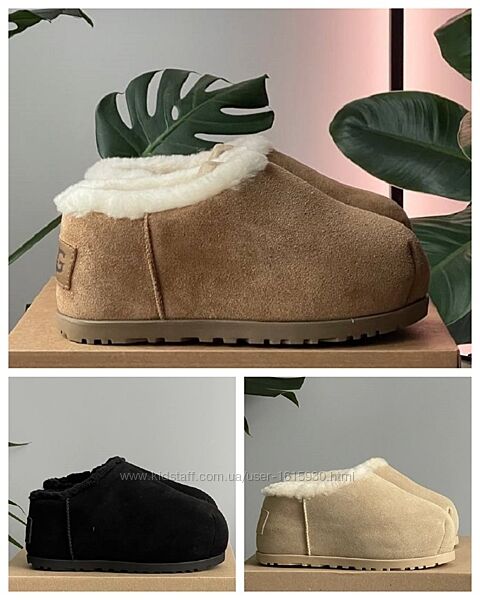 Зимові жіночі уггі Ugg Pumped Slide 36-41