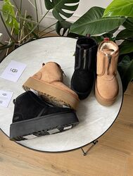 Зимові жіночі уггі Ugg Neumel Platform Zip Slipper 36-41
