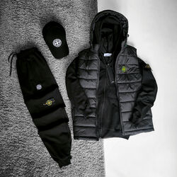 Чоловічий комплект Stone Island Костюм/Жилетка