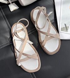 Жіночі босоніжки натуральний замш 36-40