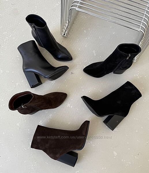 Демісезонні жіночі черевики ботильйони 35-41