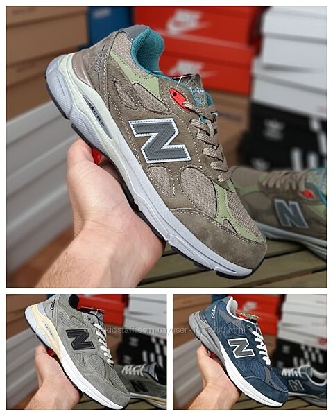 Демісезонні чоловічі кросівки New Balance 990V3 41-46