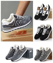 Зимові чоловічі кросівки New Balance 574 40-45