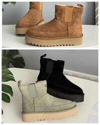 Зимові жіночі уггі Ugg Chelsea Platform Tractor 36-41