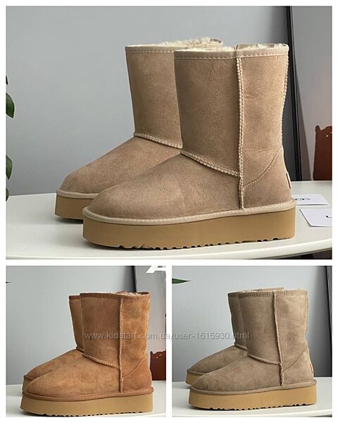 Зимові жіночі уггі Ugg Short Platform 36-41
