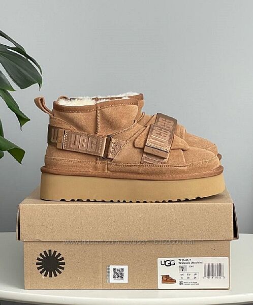 Зимові жіночі уггі Ugg Ultra Mini Platform Hybrid Boots 36-41