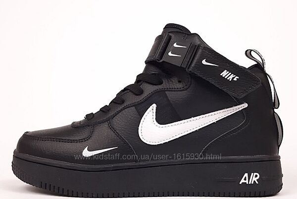 Зимові жіночі кросівки Nike Air Force 1 Mid ´07 (37-41) Арт 4365 Виробник В´єтнам Верх Шкіра Всередині Хутро Підошва Гума Розміри 37й(23,5см), 38й(24см), 39й(24,5см), 40й(25,5см), 41й(26см)