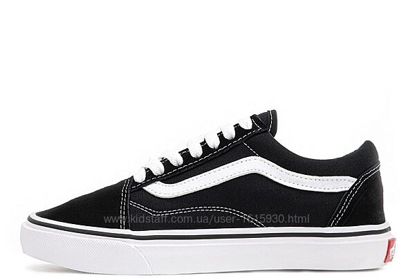 Унісекс жіночі чоловічі кеди Vans Old Skool Slim (36-44) Арт 15162 Виробник Китай Верх Замш/Текстиль Підошва Гума Розміри: 4,5-23cm - 10,5-28cm