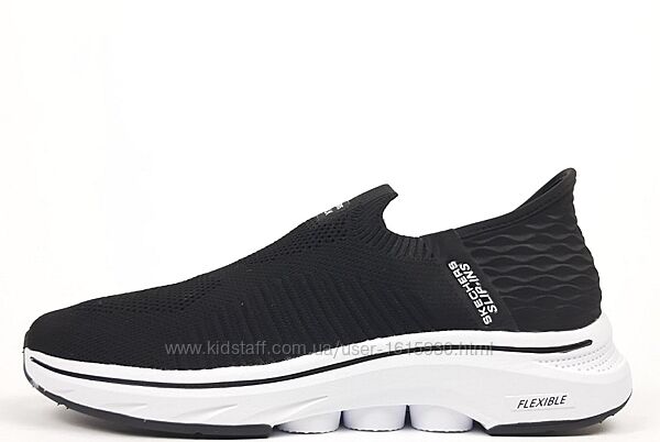 Чоловічі кросівки сліпони Skechers Slip-Ins Go Walk (41-46) Арт 11538 Виробник В´єтнам Верх Текстиль Підошва Піна Розміри: 41й(26см), 42й(26,5см), 43й(27,5см), 44й(28см), 45й(28,5см), 46й(29см)