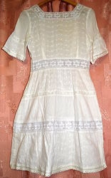 Нежное платье с кружевами для леди Тм Ruta S р. М Указаны замеры