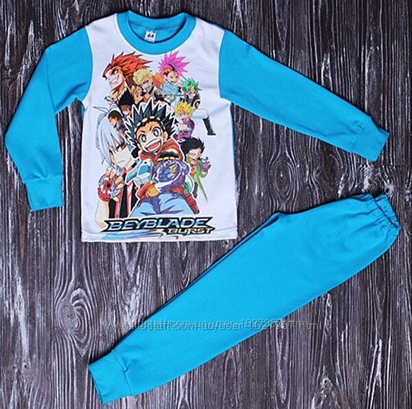 Піжама для хлопчика від 4 до 6 років Бейблейд Блейд Блэйд