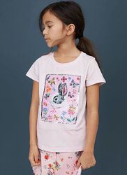 футболка с пайетками на девочек от H&M