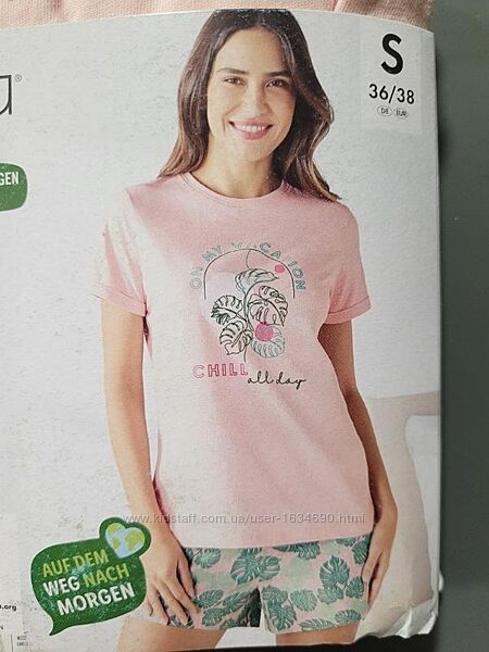 Жіноча піжама, домашній костюм Esmara