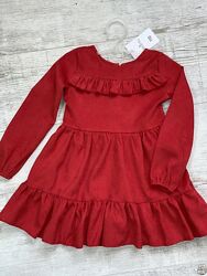 Нарядна червона сукня на дівчинку 110,122 зріст