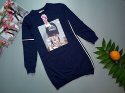 Сукня для дівчинки синього кольору 164 зріст