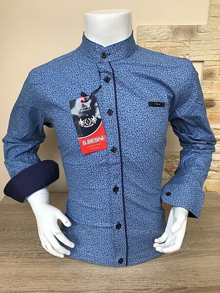 Дитяча сорочка для хлопчиків 7, 8 років