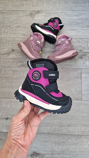 Зимові термо черевики сноубуси для дівчинки Tom. m