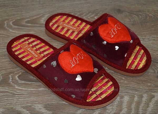 Жіночі кімнатні / домашні тапочки пудрові, рожеві, сірі, бордові