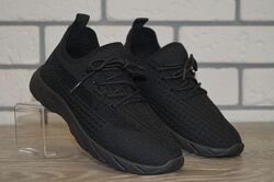 Кросівки ізі текстильні чорні