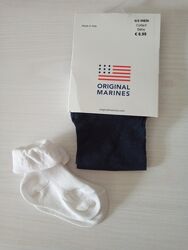 Колготки сетчатые для фотосессии 0-3 мес.  носочки. , original marines