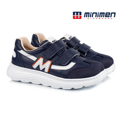 Кросівки Minimen 2808-01 р. 31-37 шкіряні Синій