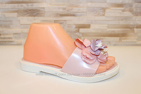  Шлепанцы женские розовые силиконовые б1190
