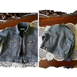 Куртка джинсова дитяча Kids-Up з напиленням. Джинсовая детская куртка