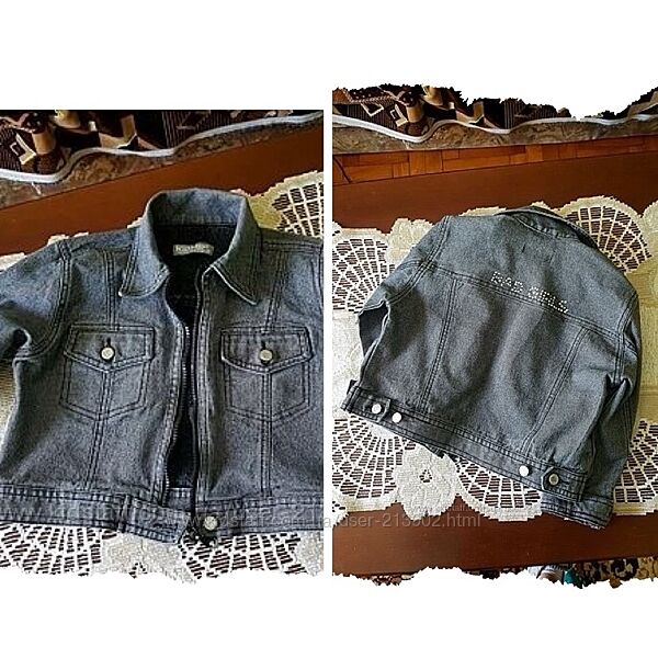 Куртка джинсова дитяча Kids-Up з напиленням. Джинсовая детская куртка 