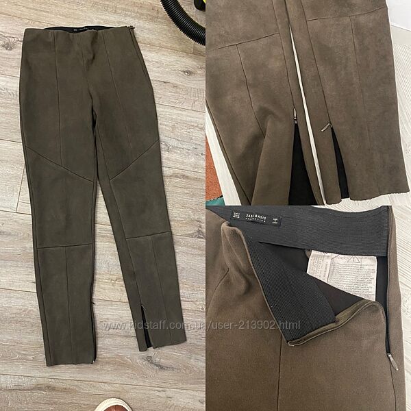 Легінси жіночі zara під замшу леггинсы женские под замшу лосіни жіночі