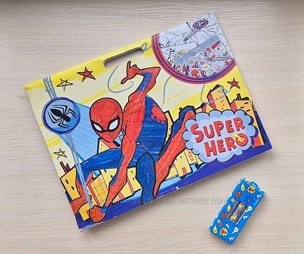 Велика розмальовка Людина павук Spider Man