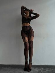 Сексуальний комплект з панчохами