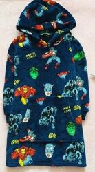 7-8 рок Marks&Spencer. Герої коміксів халат. Худі оверсайз. домашня сорочка