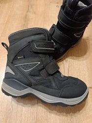 Зимові чобітки  Ecco 36 р 23 см зимние ботинки сапоги сапожки  экко