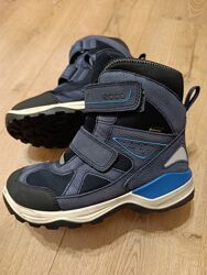 Зимові чобітки Ecco 37 р зимние ботинки сапоги сапожки экко