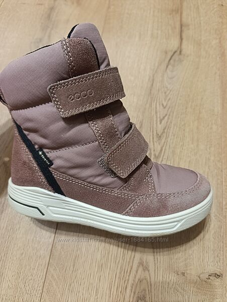 Зимові чобітки Ecco Gore tex 30 р 19 см