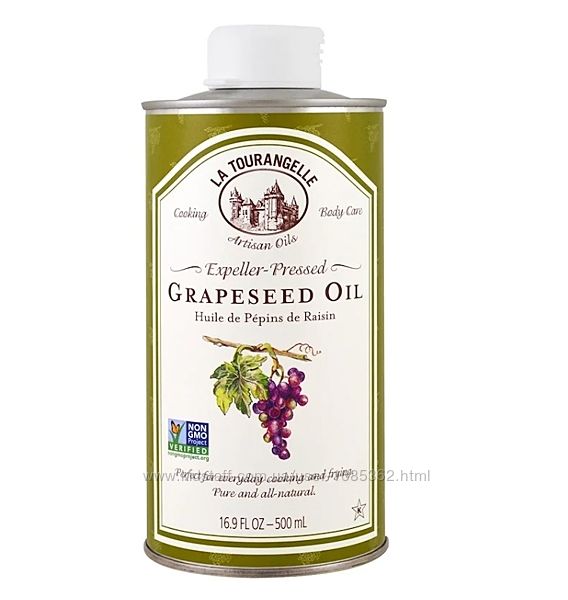 La Tourangelle, Grapeseed Oil, Масло из виноградных косточек, оригинал, США