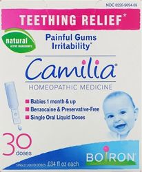 Boiron, Camilia, Камилия, облегчение боли при прорезывании зубов, 30 доз