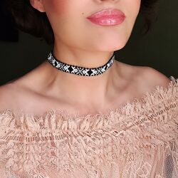 Якісні українські чокери гердани намисто з бісеру