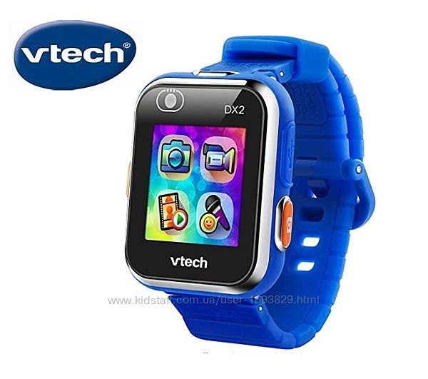 VTech KidiZoom Smartwatch DX2 Blue Смарт часы Розумний Смарт годинник