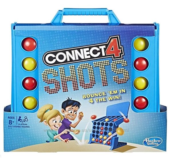 Connect 4 Shots Hasbro E3578 Збери четвірку Собери четверку Настільна гра