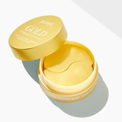 Petitfee Gold Hydrogel Eye Patch зволожуючі гідрогелеві патчі з золотом