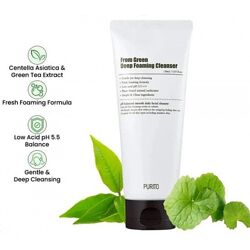 Purito From Green Deep Foaming Cleanser Пінка для обличчя з центелою 