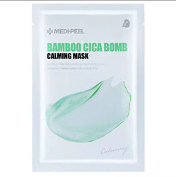Заспокійлива тканинна маска з центеллою Medi-Peel Bamboo Cica Bomb Calming 