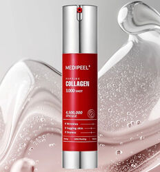 Сироватка MEDIPEEL Red Lacto Collagen Peptide 3000 Shot Serum з колагеном 