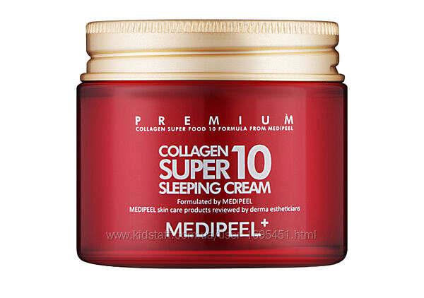 Омолоджувальний нічний крем MEDIPEEL Collagen Super10 Sleeping Cream 