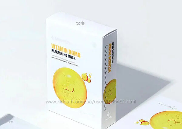 Освіжаюча маска Medi-Peel Vitamin Bomb Refreshing Mask з ніацинамідом 