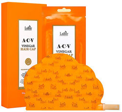 Lador ACV Vinegar Hair Cap Маска шапочка для волосся з яблучним оцтом Корея