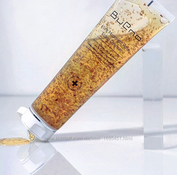 Bueno Pure Moonlight Rose Floral Cleanser Гель для вмивання з пелюстками тр