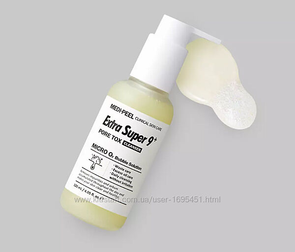 Кислотний засіб для очищення Medi-Peel Extra Super 9 Plus Pore Tox Cleanser