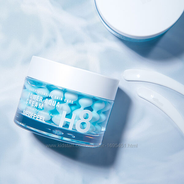 MEDIPEEL H8 Power Aqua Cream Інтенсивно зволожуючий крем у кульках 